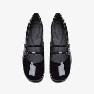 Clarks Daiss 30 Shine Black Patent